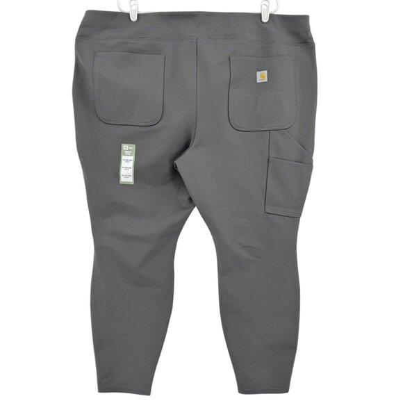 Carhartt Women's Rugged Flex Force Midweight Grey Utility Legging 3X 24W-26W NWT - Picture 2 of 11